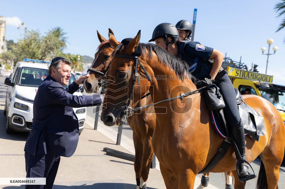 Planting of An Olive Tree in Tribute to Ilan Halimi in Nice - France