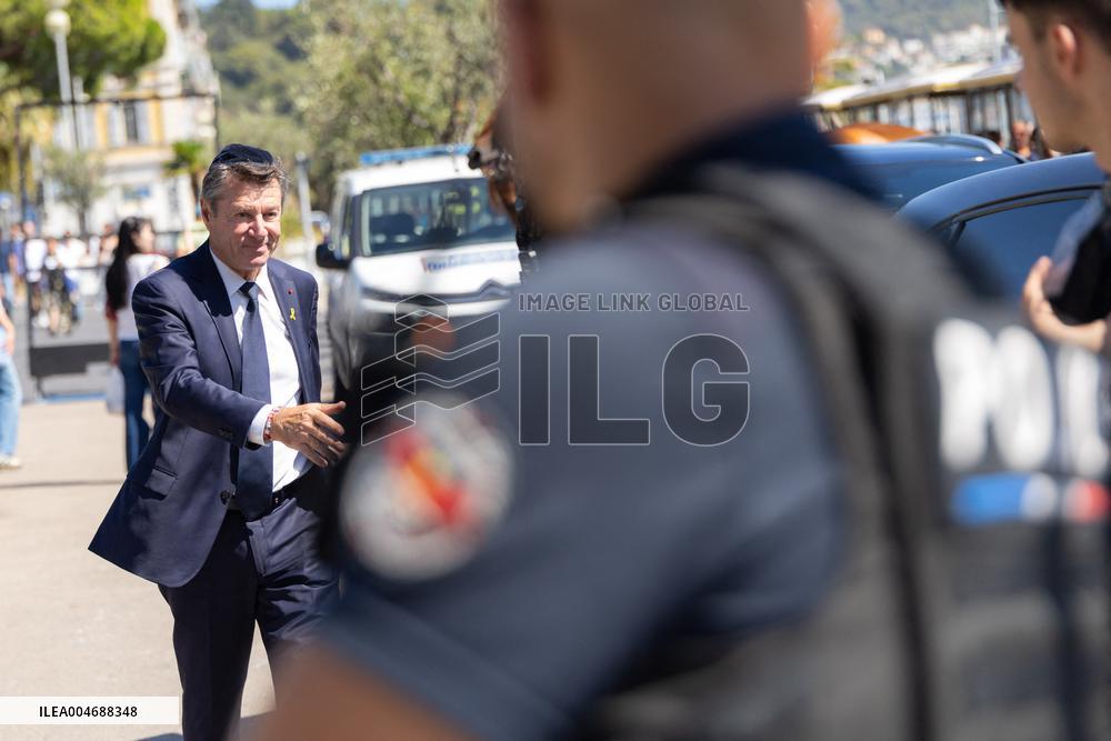 Planting of An Olive Tree in Tribute to Ilan Halimi in Nice - France