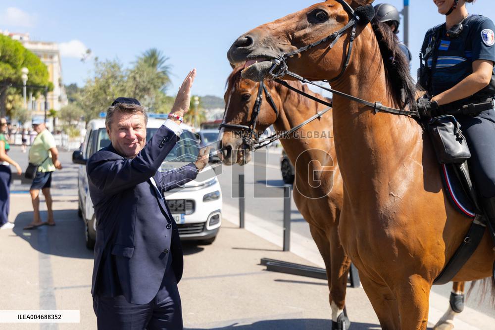 Planting of An Olive Tree in Tribute to Ilan Halimi in Nice - France