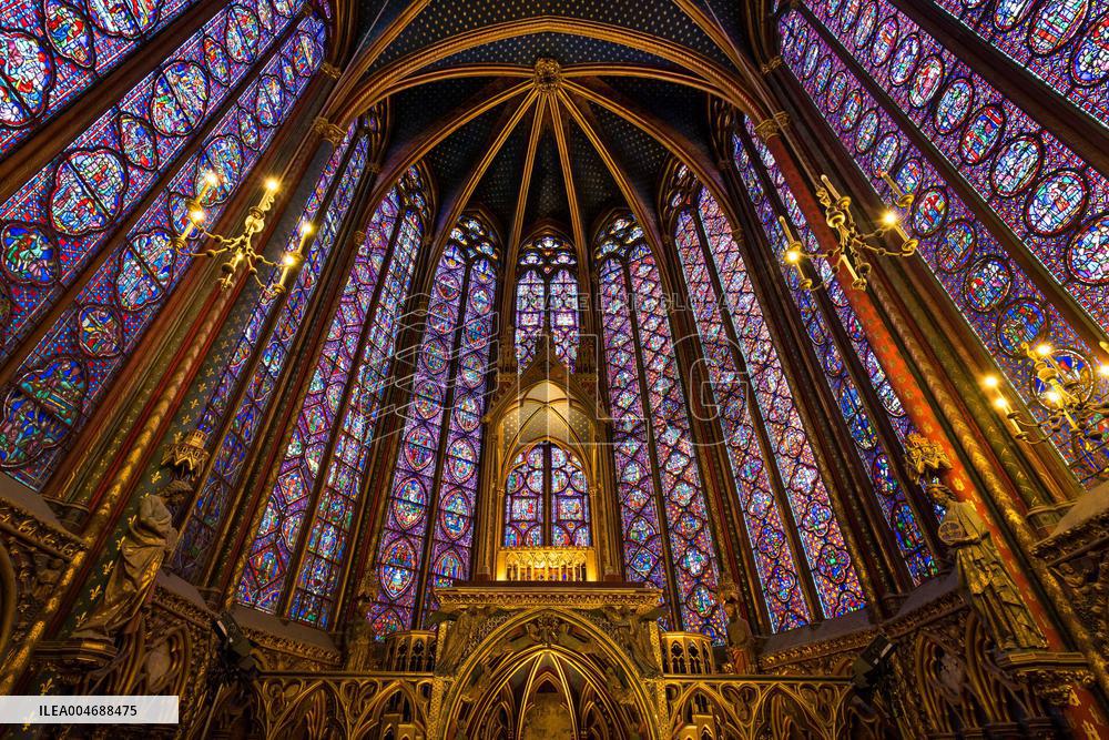Illustration - Sainte Chapelle - Paris