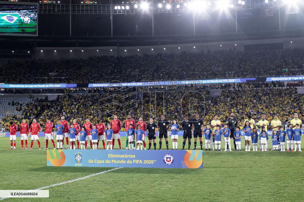 FIFA World Cup South American Qualifiers - Brazil v Chile