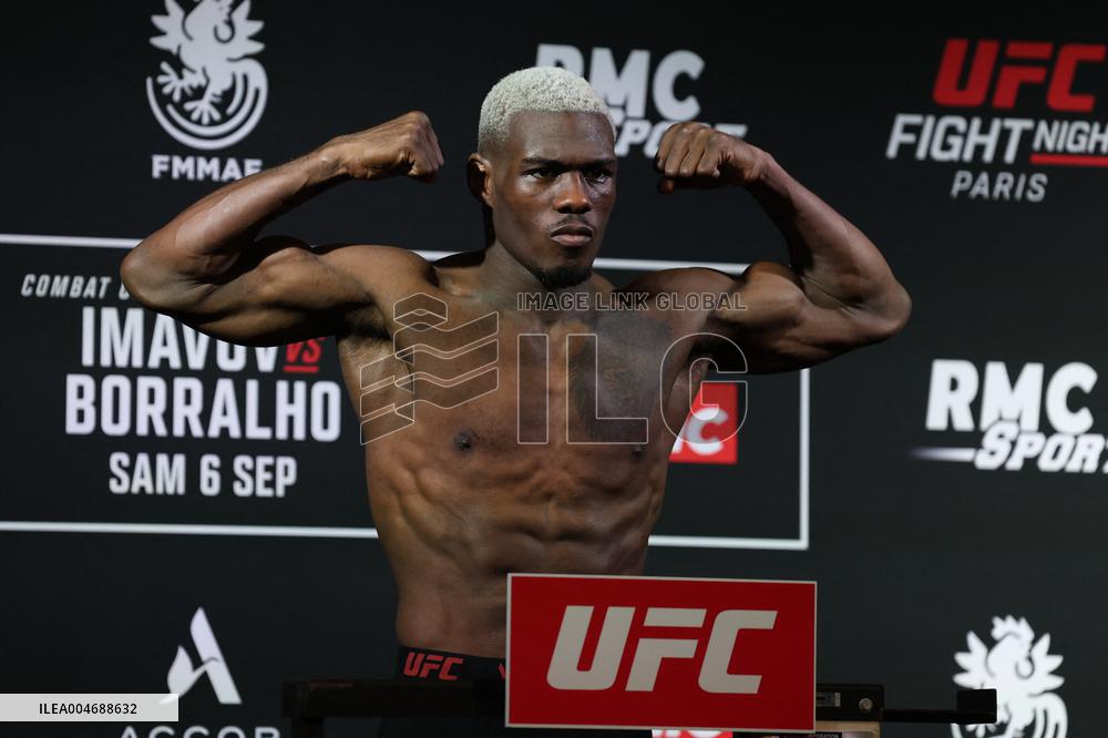 UFC Fight Night Paris official weigh-in