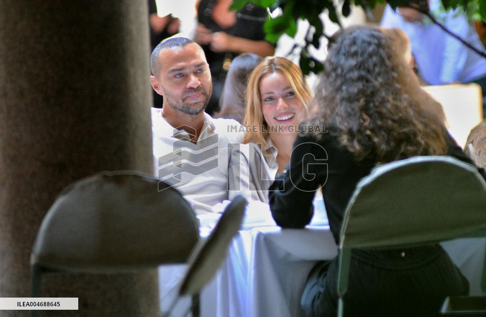Jesse Williams Was Spotted with His New Girlfriend - Milan