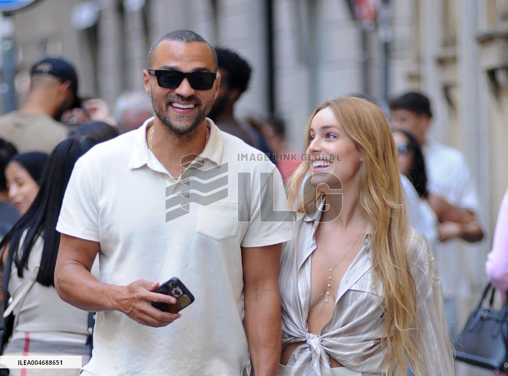 Jesse Williams Was Spotted with His New Girlfriend - Milan