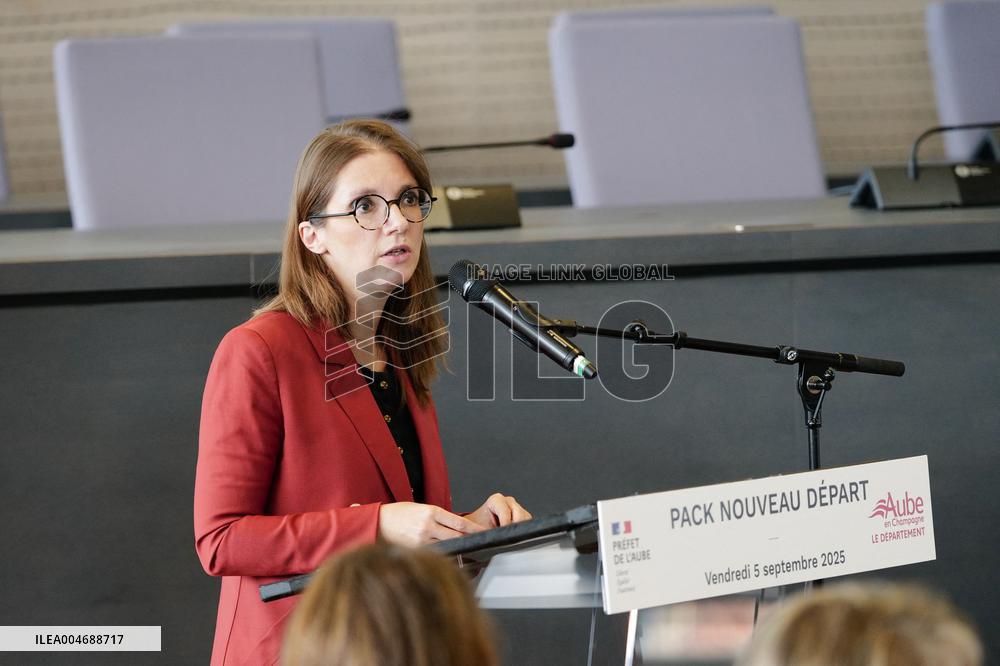 Presentation of the New Start Pack - Troyes