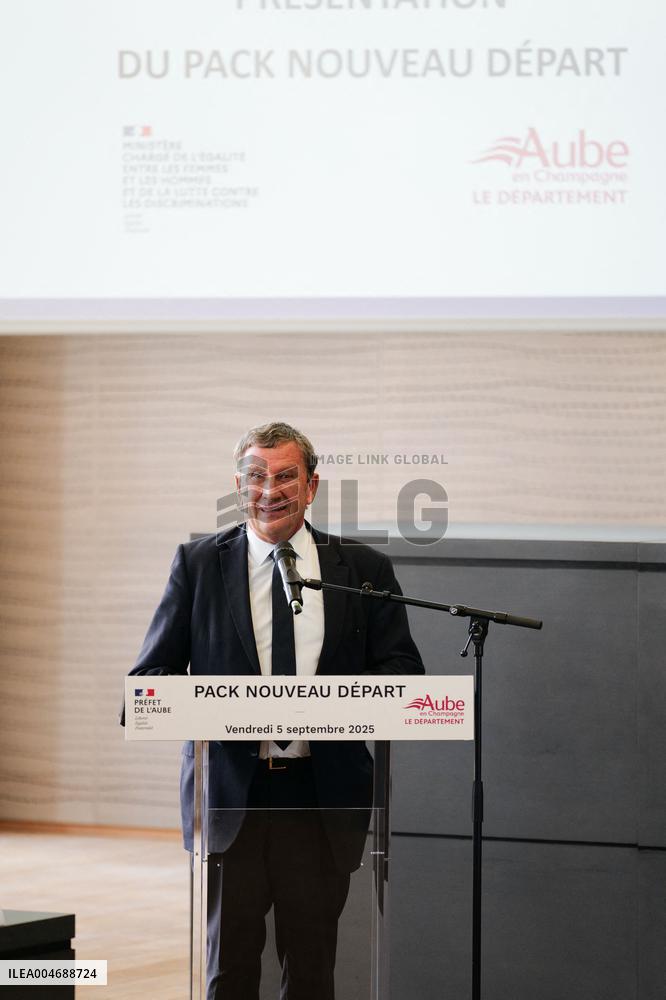 Presentation of the New Start Pack - Troyes