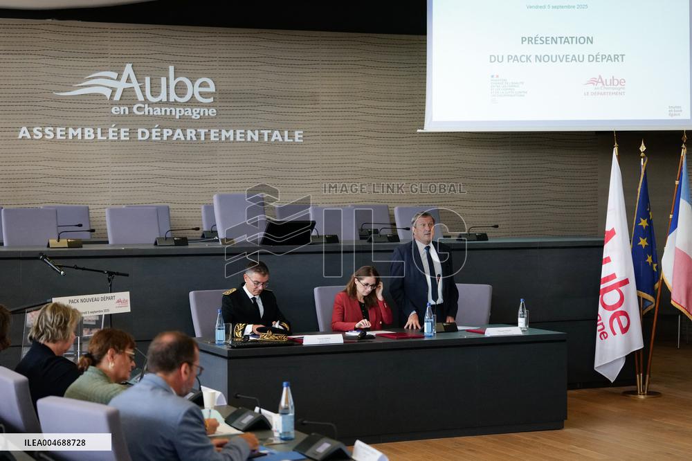 Presentation of the New Start Pack - Troyes