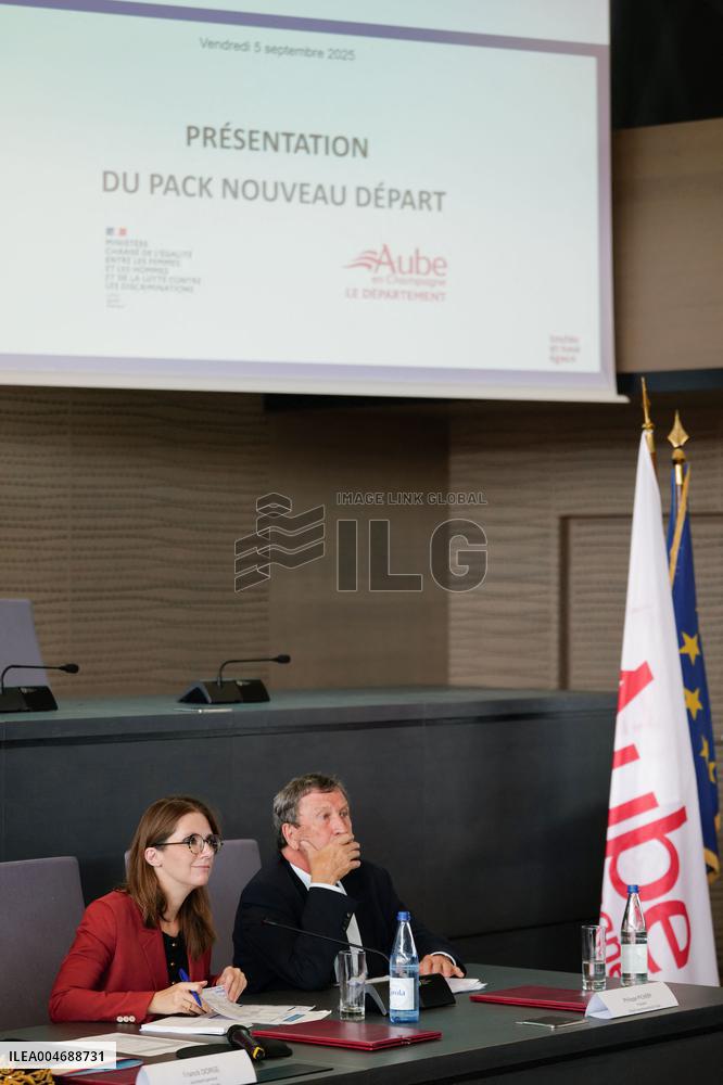 Presentation of the New Start Pack - Troyes