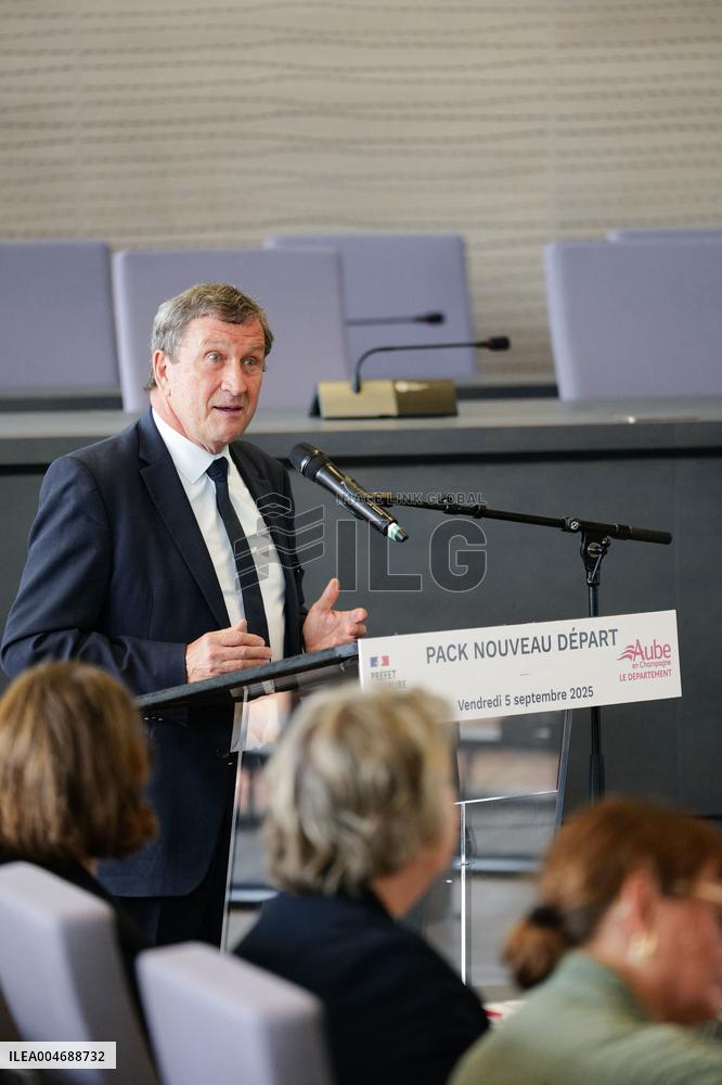 Presentation of the New Start Pack - Troyes