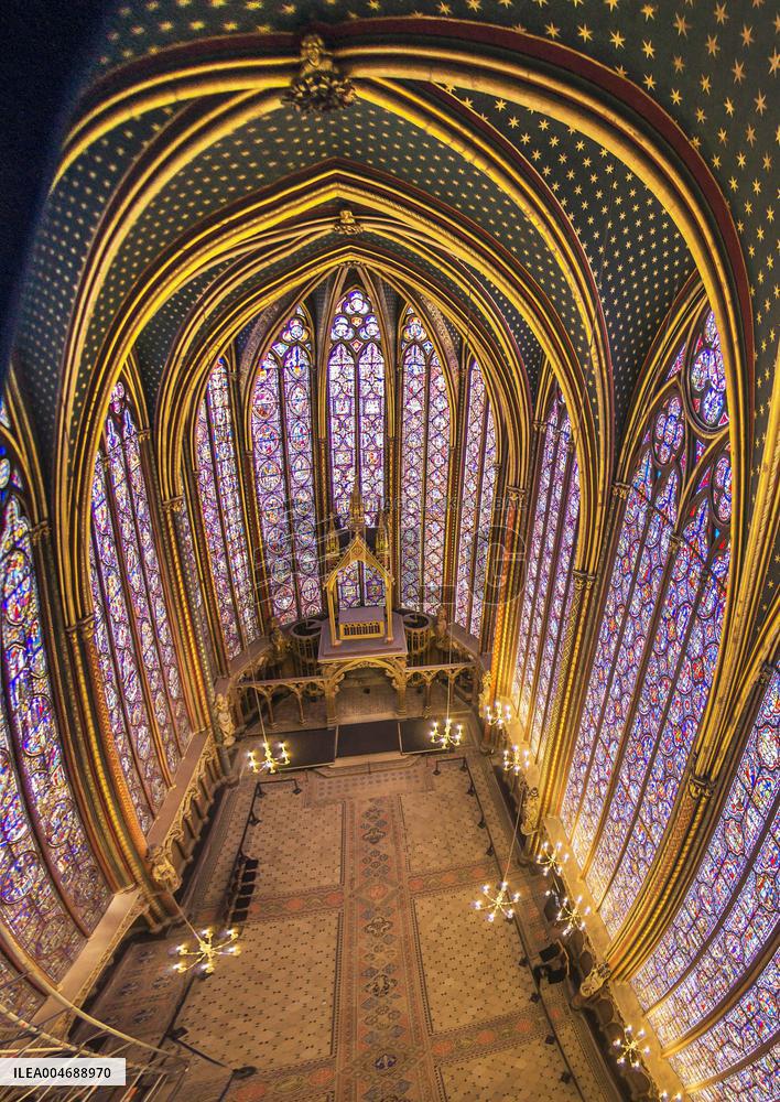 Illustration - Sainte Chapelle - Paris