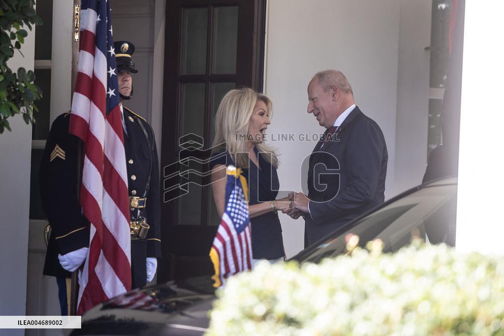White House Chief of Protocol greets German Ambassador to the U.S. - Washington