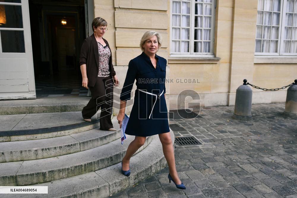 French PM Francois Bayrou meets Radical Party leaders in Paris FA