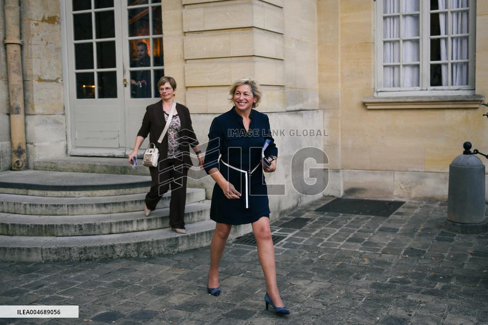 French PM Francois Bayrou meets Radical Party leaders in Paris FA