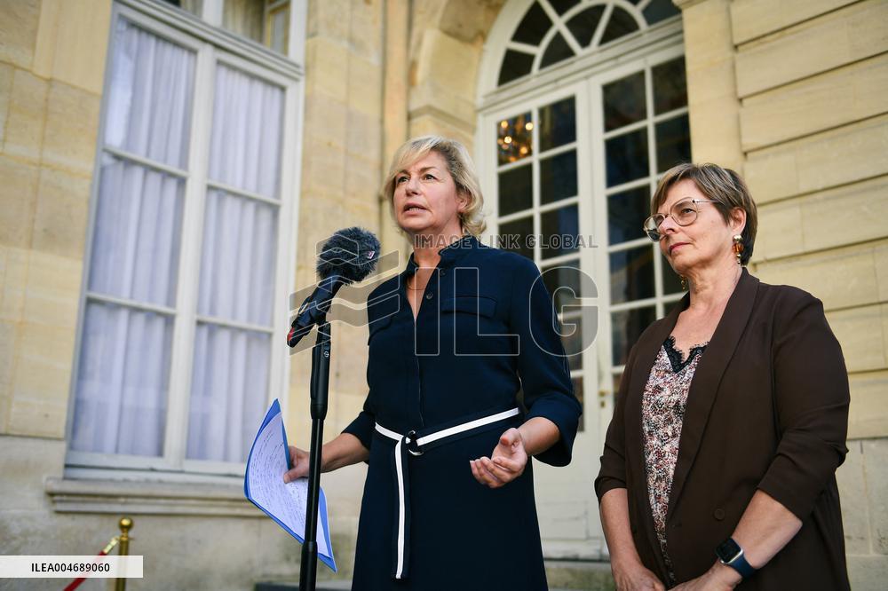 French PM Francois Bayrou meets Radical Party leaders in Paris FA