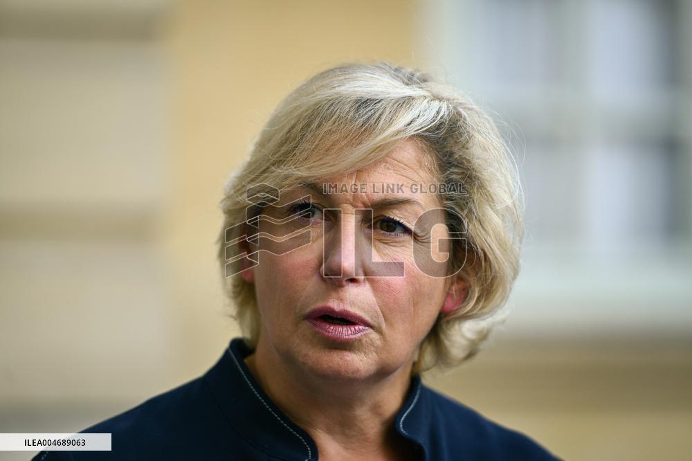 French PM Francois Bayrou meets Radical Party leaders in Paris FA