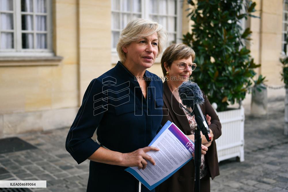 French PM Francois Bayrou meets Radical Party leaders in Paris FA