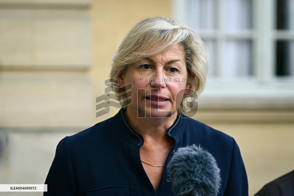 French PM Francois Bayrou meets Radical Party leaders in Paris FA