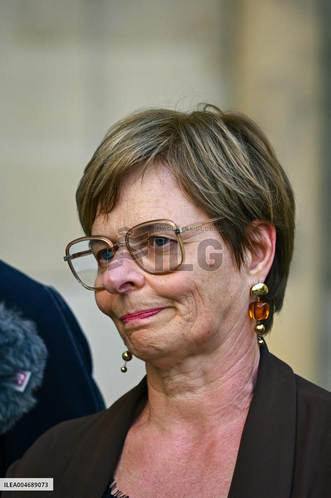 French PM Francois Bayrou meets Radical Party leaders in Paris FA