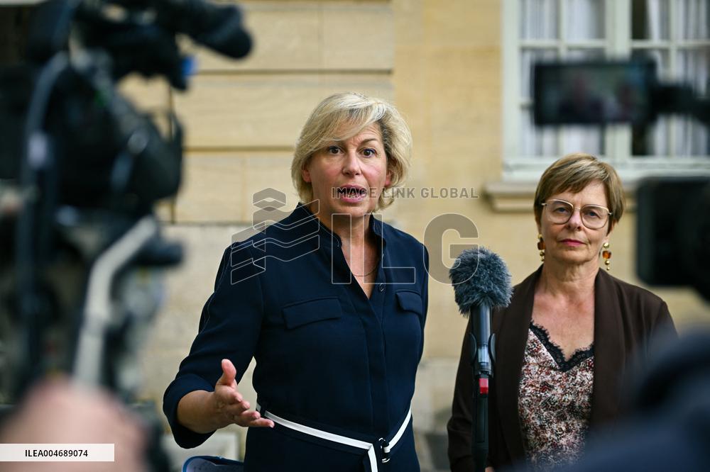 French PM Francois Bayrou meets Radical Party leaders in Paris FA