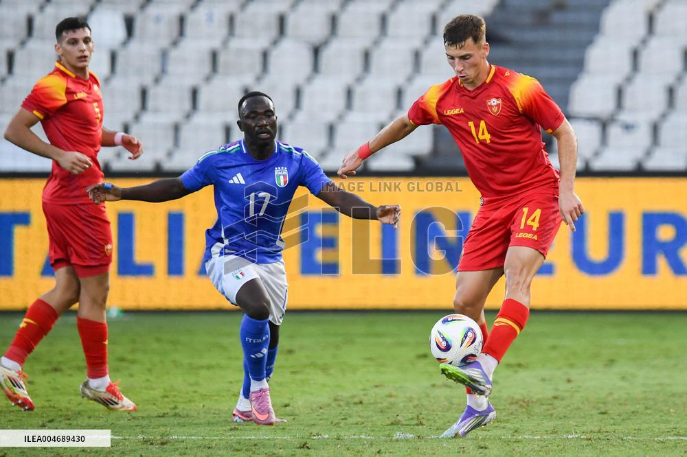 CALCIO - UEFA Campionato Europeo - UEFA EURO 2027 Qualifying - Italy U21 vs Montenegro U21