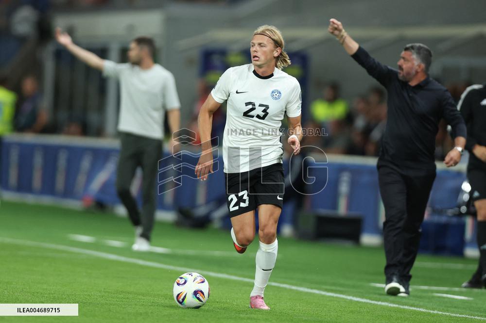 CALCIO - FIFA Mondiali - FIFA World CUP 2026 - Qualification Round - Italy vs Estonia