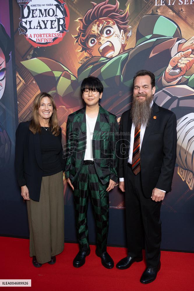 Demon Slayer - La Forteresse Infinie Paris Film Premiere
