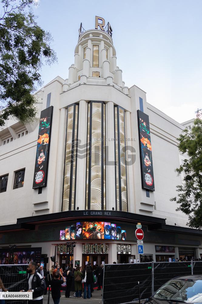 Demon Slayer - La Forteresse Infinie Paris Film Premiere