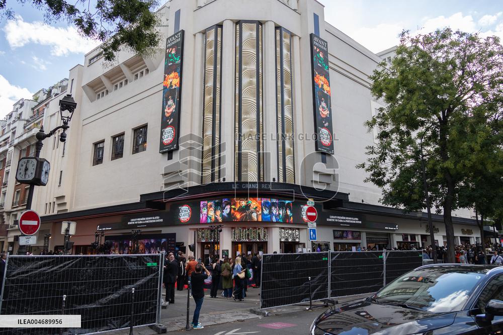 Demon Slayer - La Forteresse Infinie Paris Film Premiere