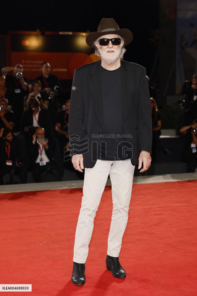 Venice - red carpet film “Francesco De Gregori Nevergreen” MP