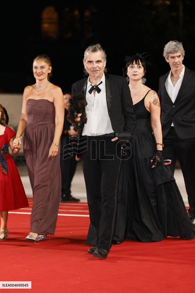 Venice - red carpet film “L'Isola Di Andrea” MP