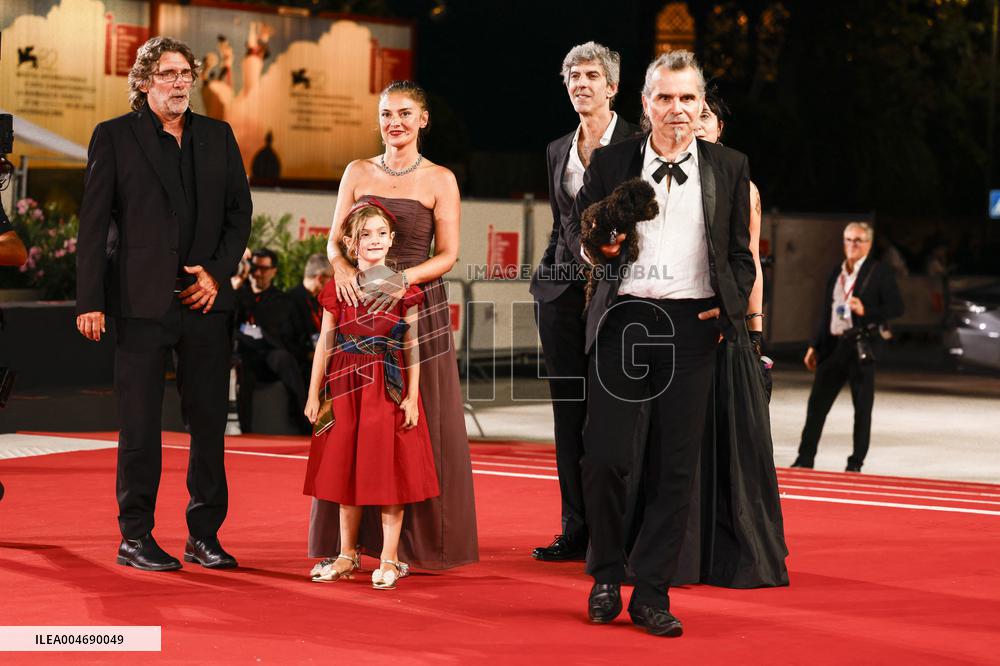 Venice - red carpet film “L'Isola Di Andrea” MP