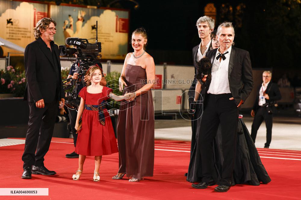Venice - red carpet film “L'Isola Di Andrea” MP