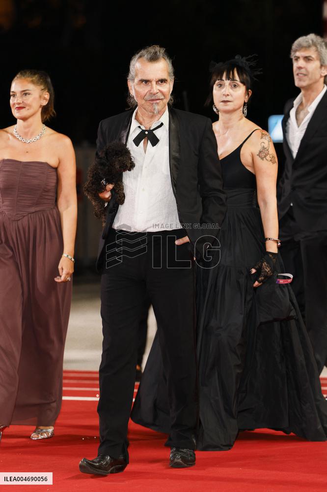 Venice - red carpet film “L'Isola Di Andrea” MP