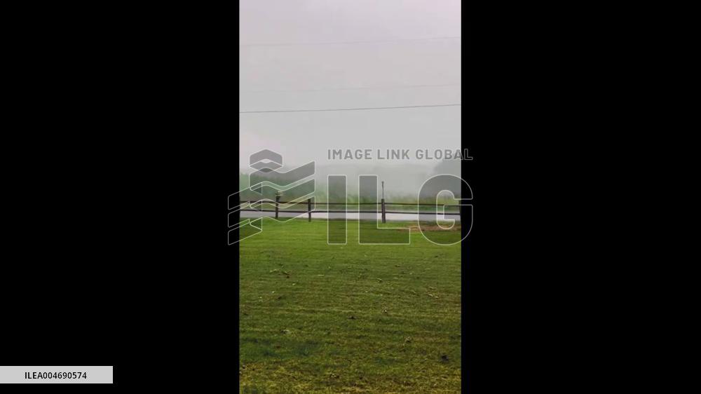 US: Severe Thunderstorm Strikes Southern Virginia, Prompting Weather Warnings