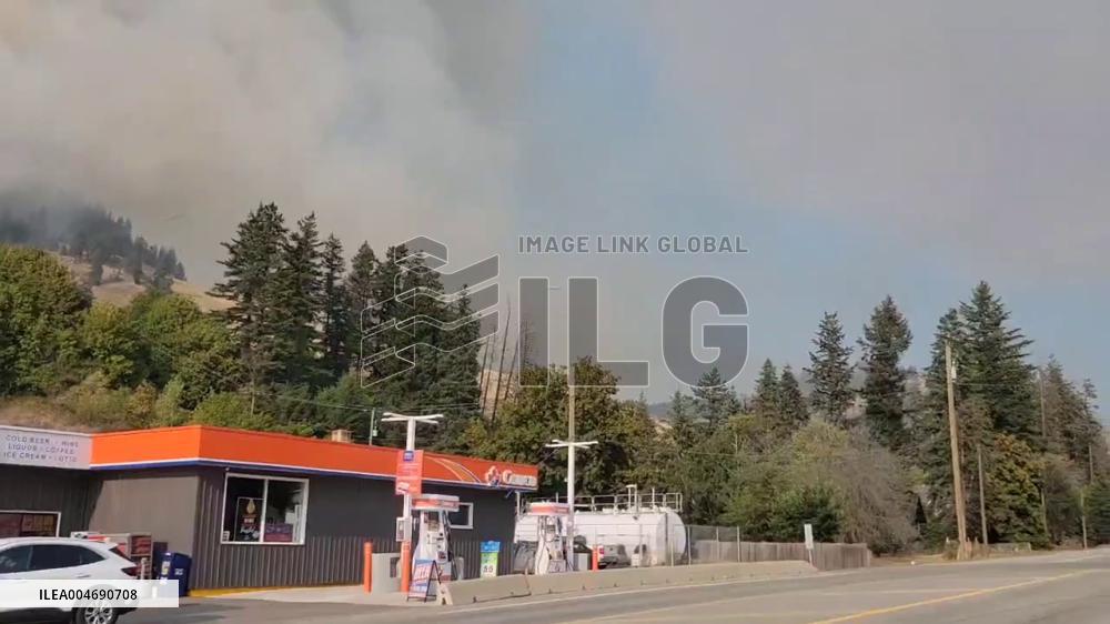 Canada: Residents Urged to Avoid Area as Wildfire Burns Near Lavington
