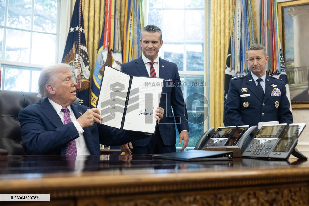 Trump Renames Pentagon the Department of War - DC