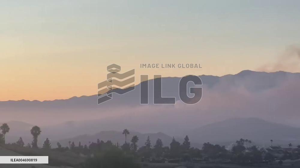 US: Evacuations Ordered as Pyrite Fire Erupts in Jurupa Valley, Riverside County 3