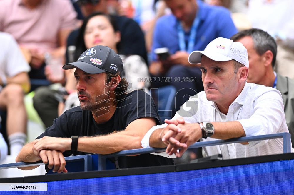 US Open - Celebs In The Stands