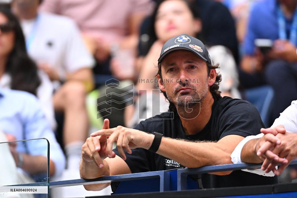 US Open - Celebs In The Stands