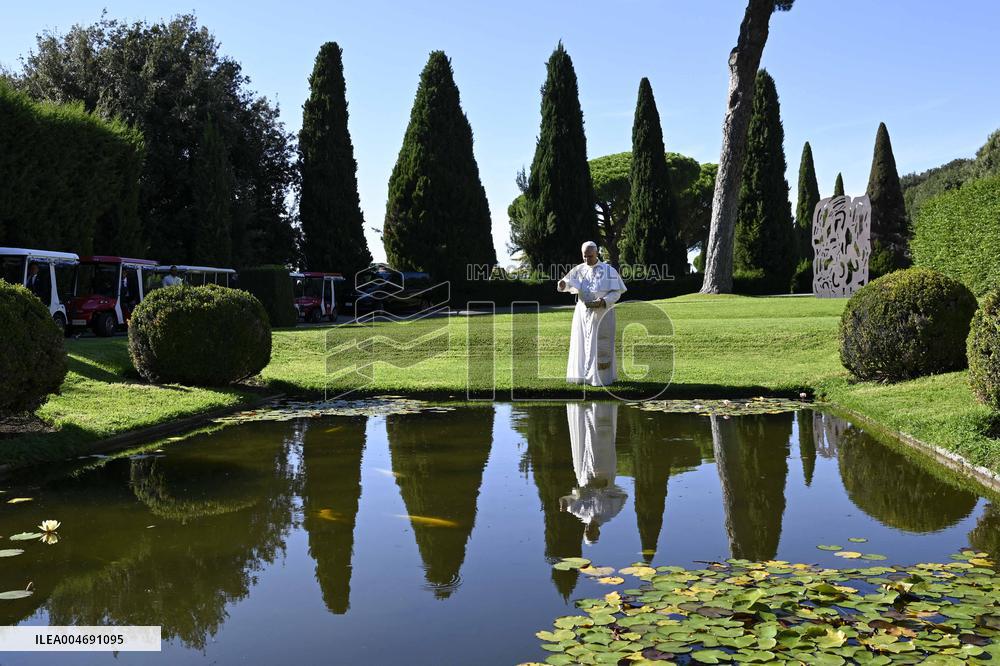 Pope Leo XIV Inaugurates The ‘Laudato sì Village’ - Castel Gandolfo