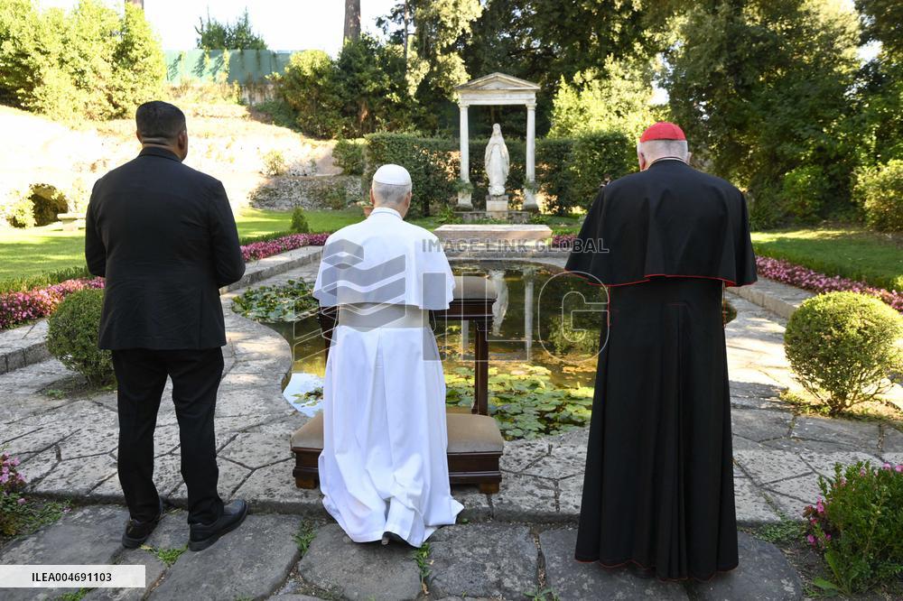Pope Leo XIV Inaugurates The ‘Laudato sì Village’ - Castel Gandolfo