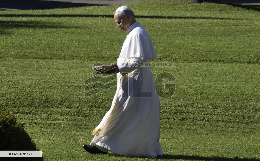 Pope Leo XIV Inaugurates The ‘Laudato sì Village’ - Castel Gandolfo