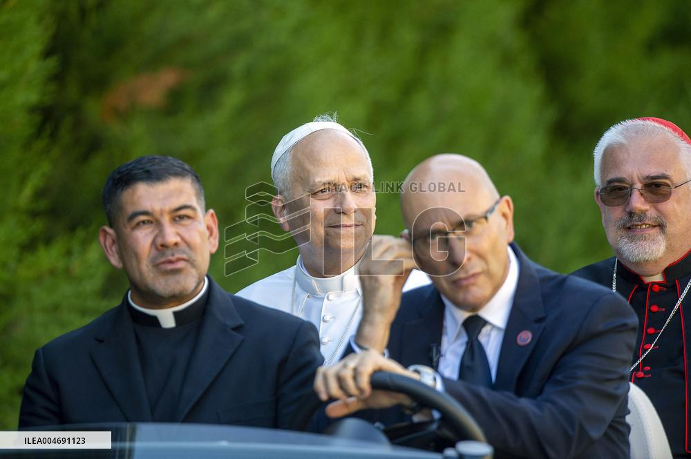 Pope Leo XIV Inaugurates The ‘Laudato sì Village’ - Castel Gandolfo