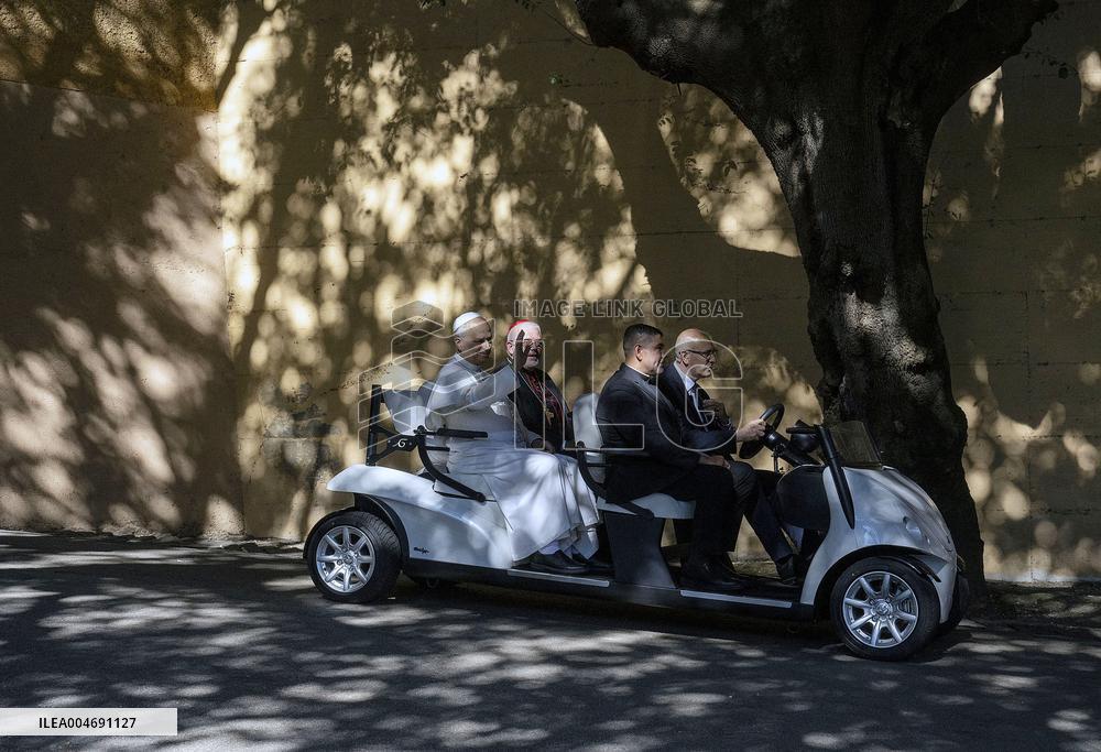 Pope Leo XIV Inaugurates The ‘Laudato sì Village’ - Castel Gandolfo
