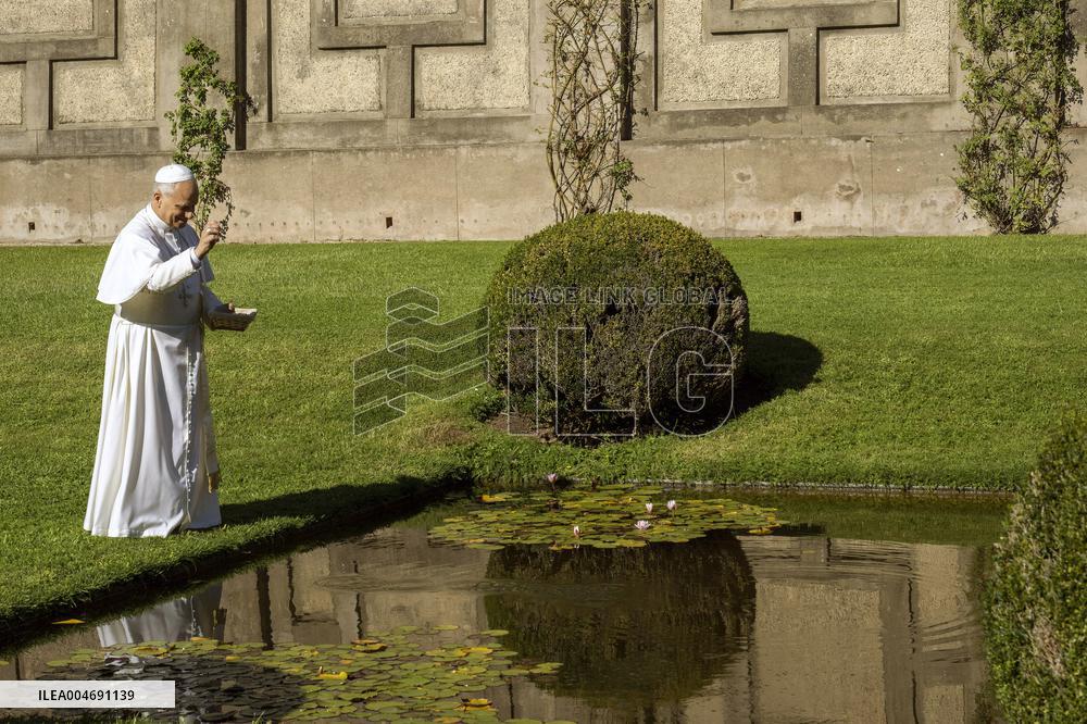 Pope Leo XIV Inaugurates The ‘Laudato sì Village’ - Castel Gandolfo