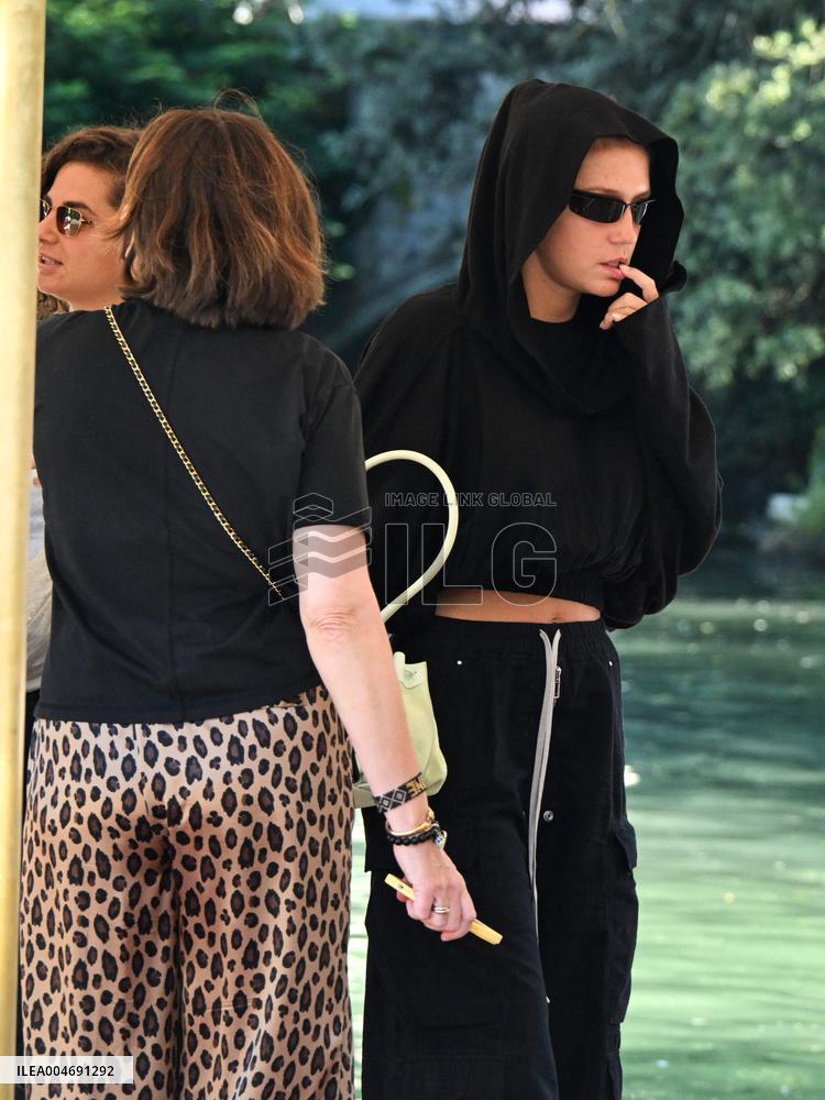 Venice - Adele Exarchopoulos arrives At Hotel Excelsior