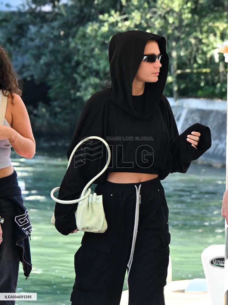 Venice - Adele Exarchopoulos arrives At Hotel Excelsior