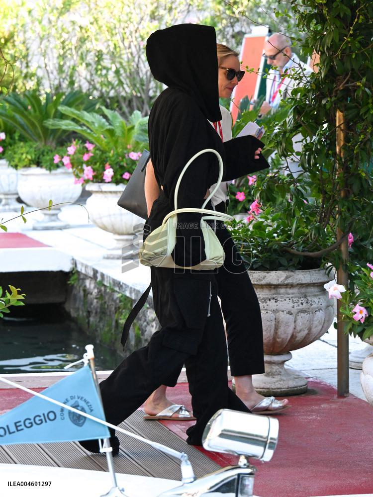 Venice - Adele Exarchopoulos arrives At Hotel Excelsior