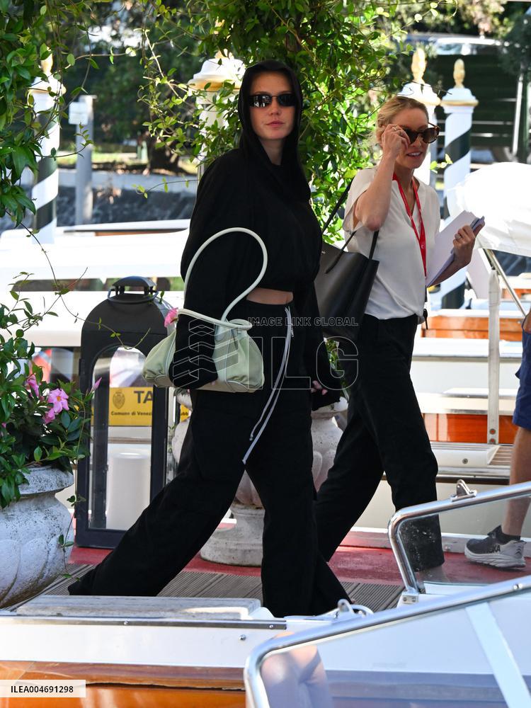 Venice - Adele Exarchopoulos arrives At Hotel Excelsior