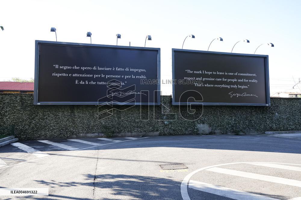 Giorgio Armanis Chapel Of Rest - Milan